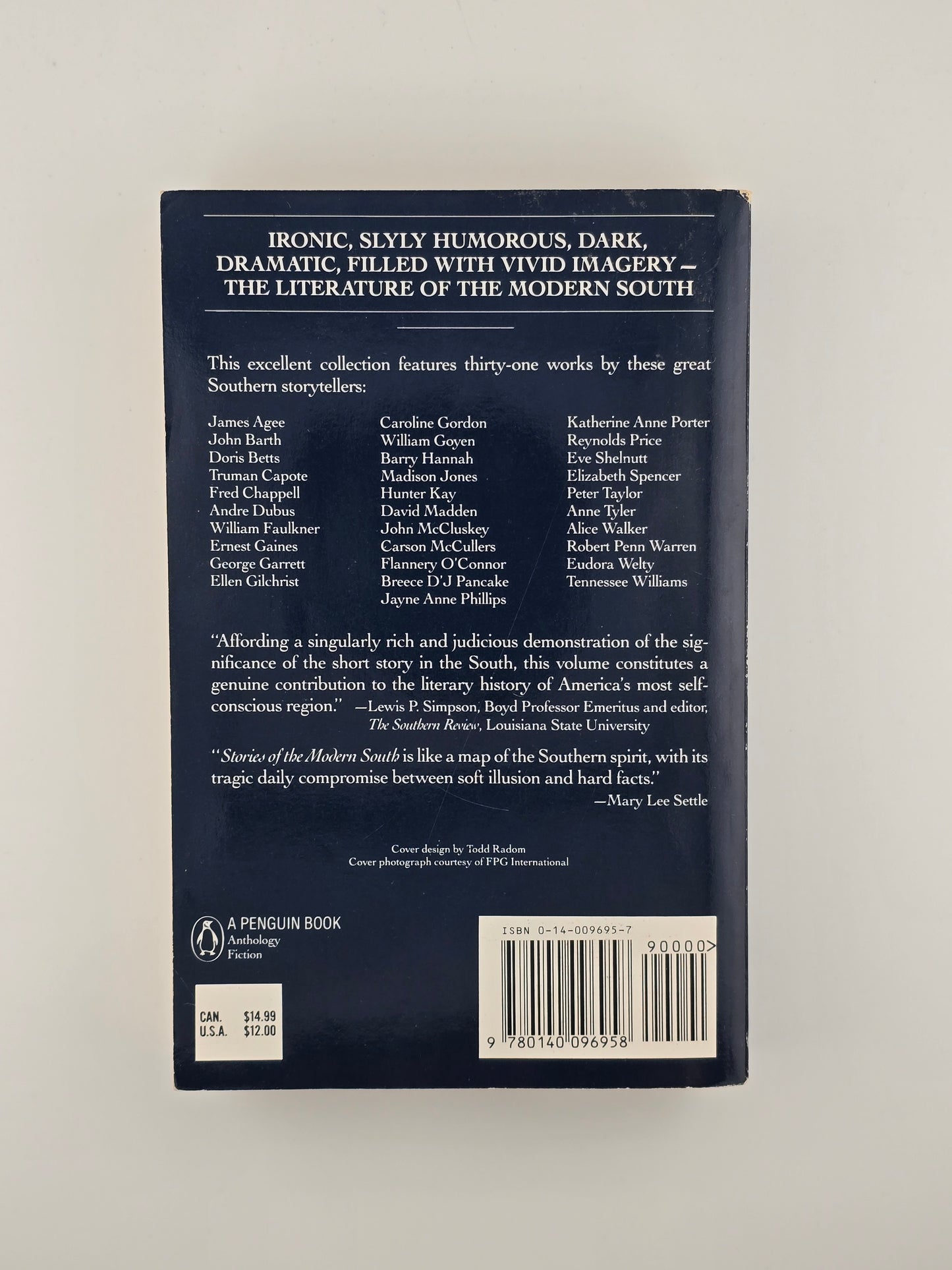 Stories of the Modern South by Ben Forkner and Patrick Samway, S. J.