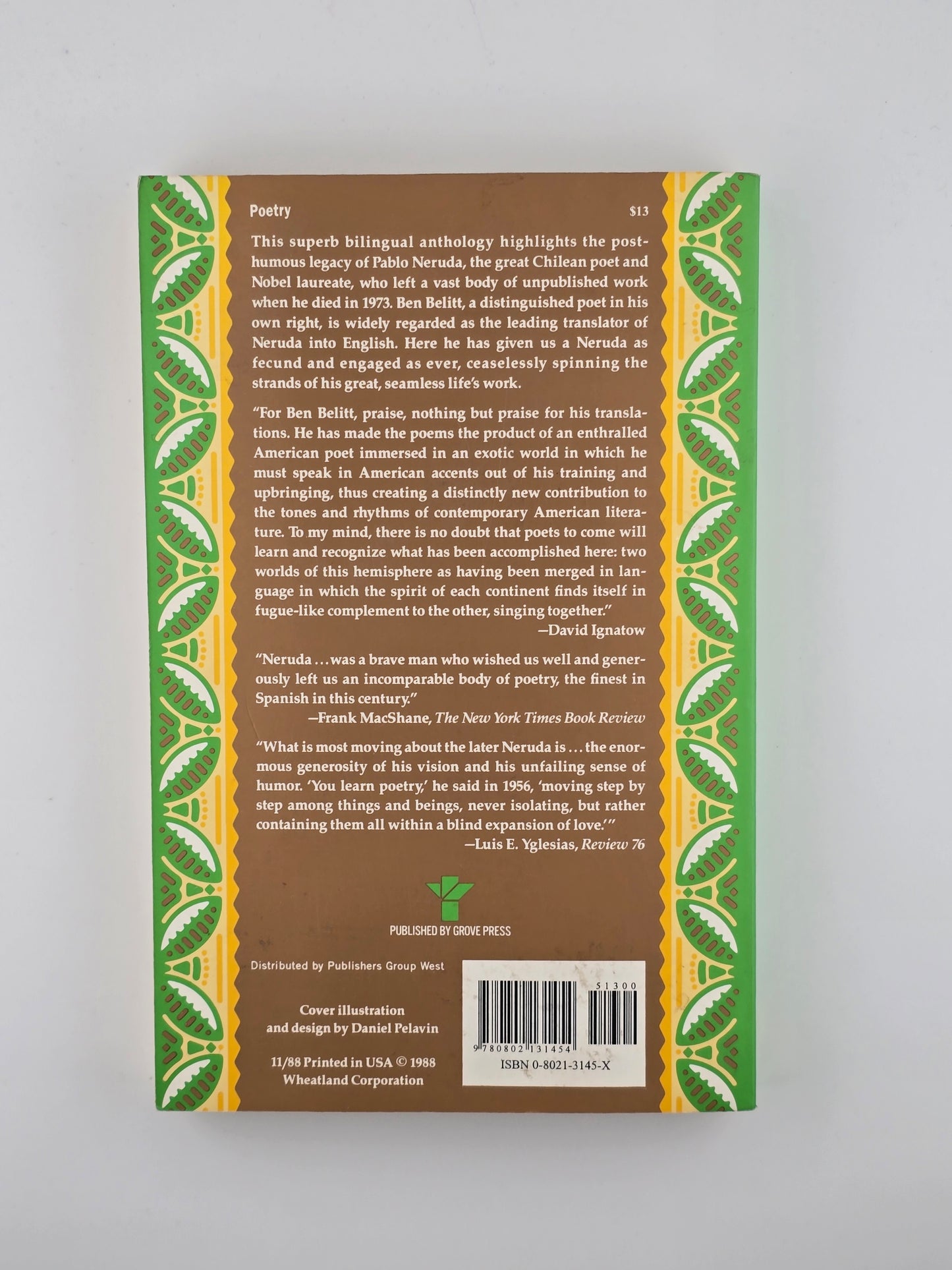 Late and Posthumous Poems: 1968 - 1974 by pablo Neruda