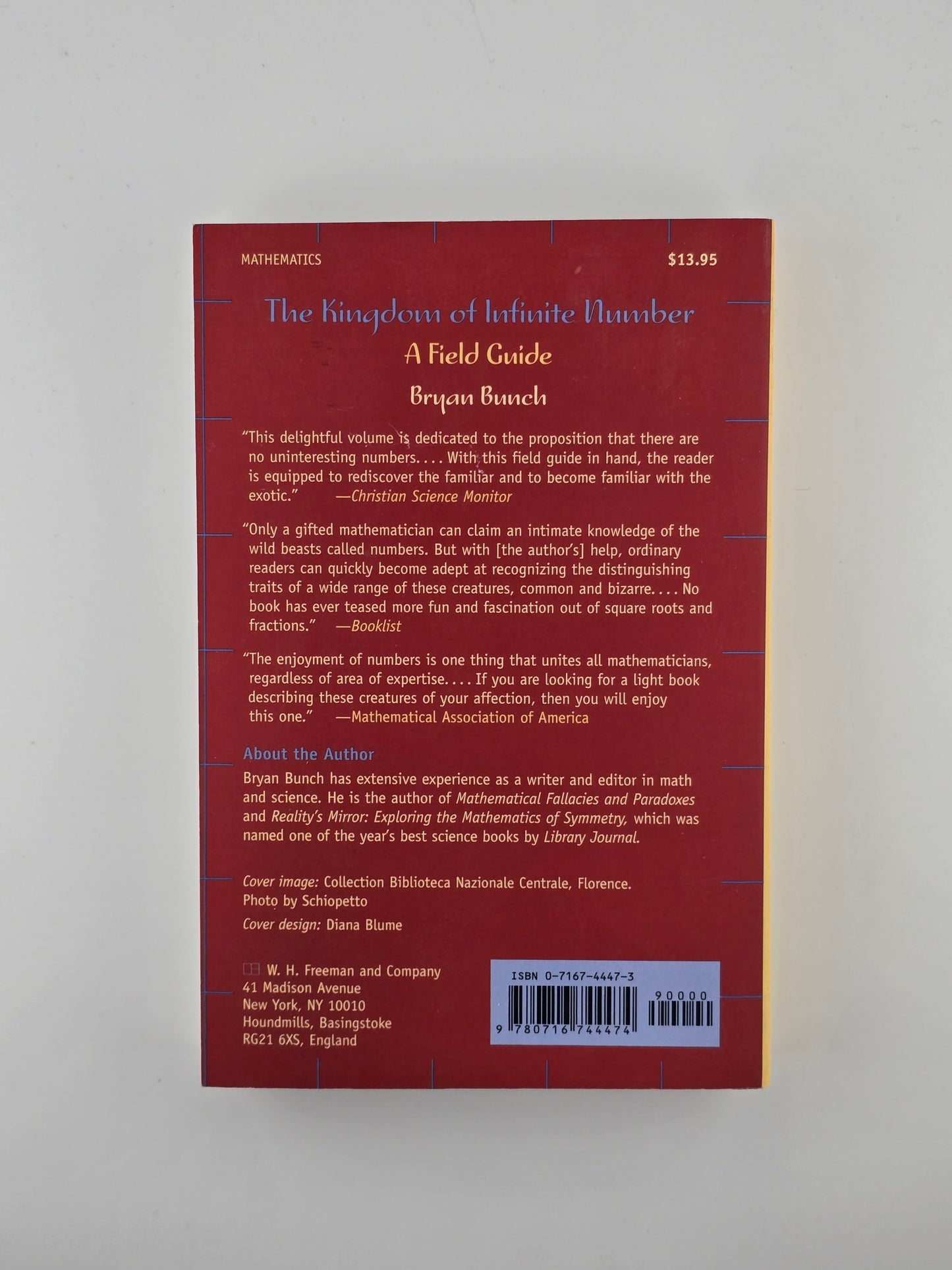 The Kingdom of Infinite Number by Bryan Bunch