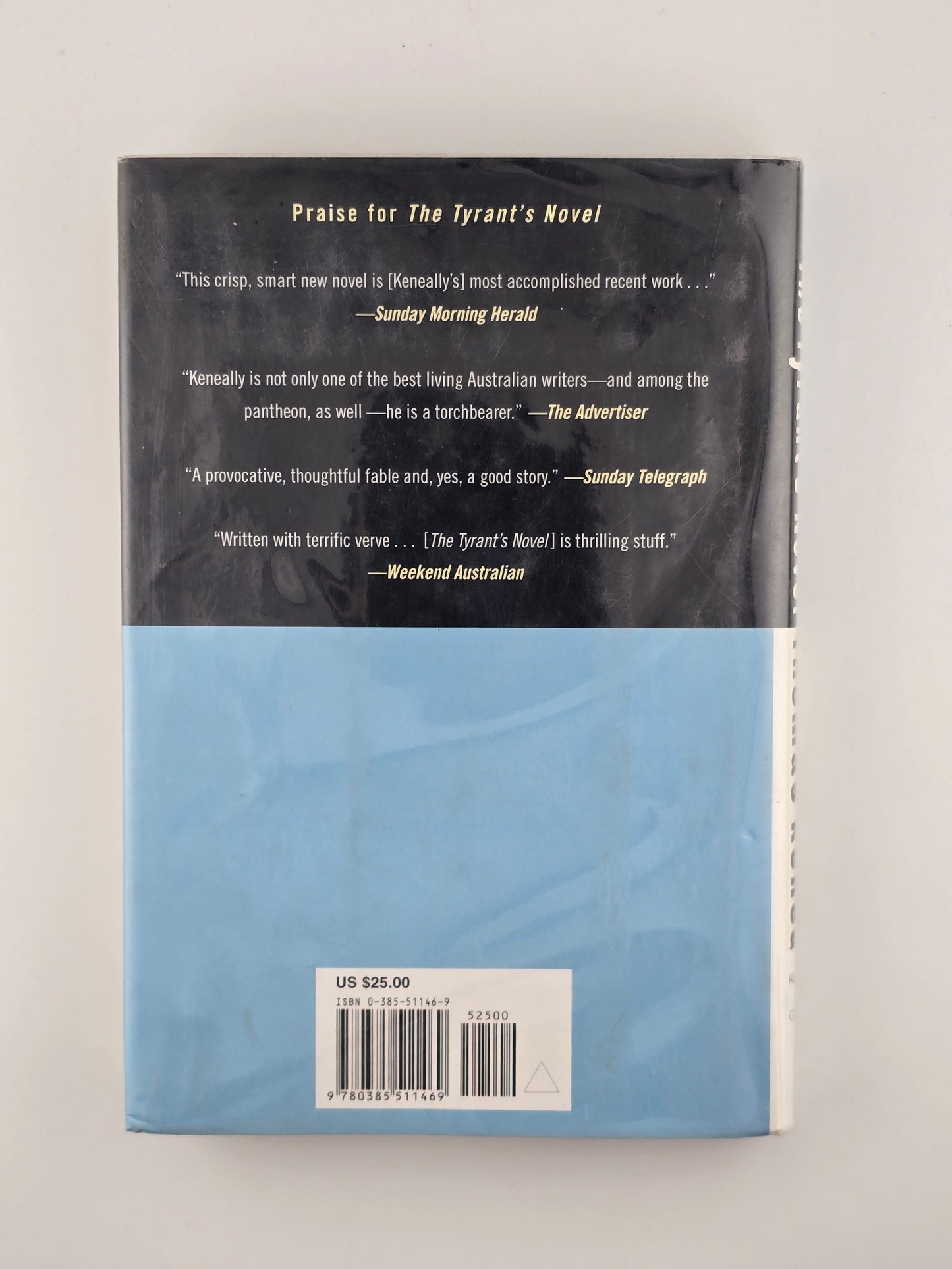 The Tyrant's Novel by Thomas Keneally