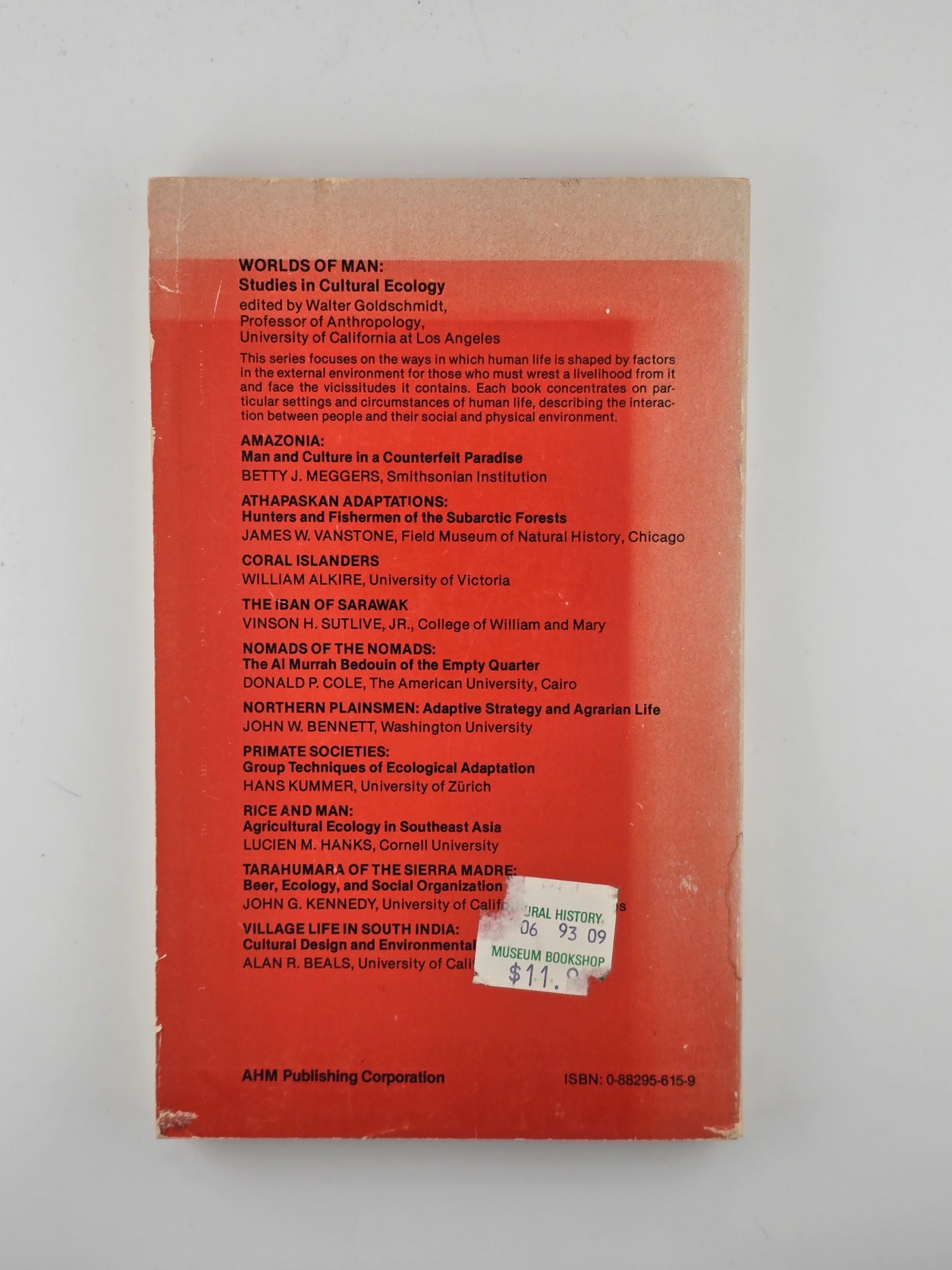 Tarahumara of the Sierra Madre by John G. Kennedy