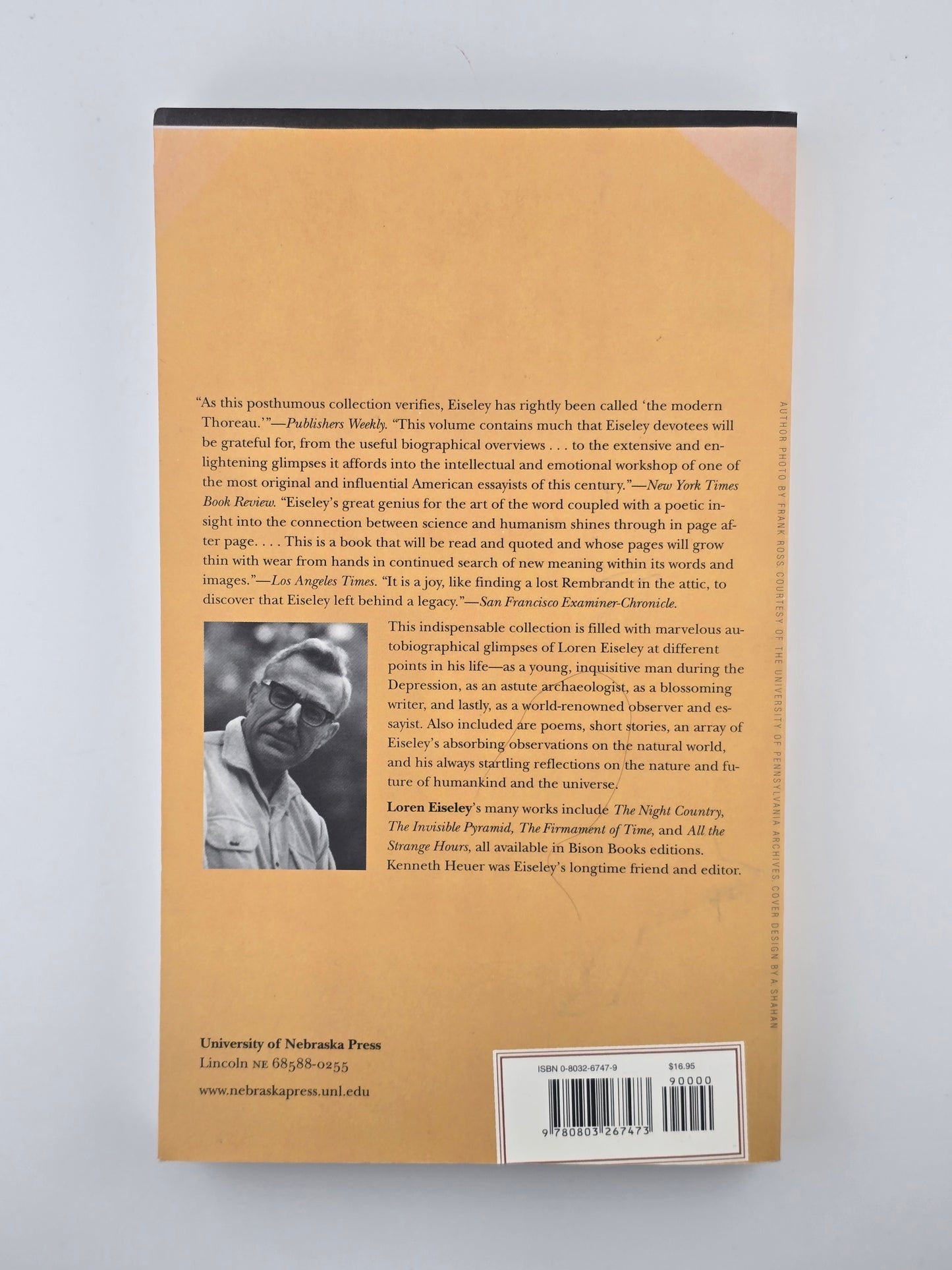 The Lost Notebooks of Loren Eiseley