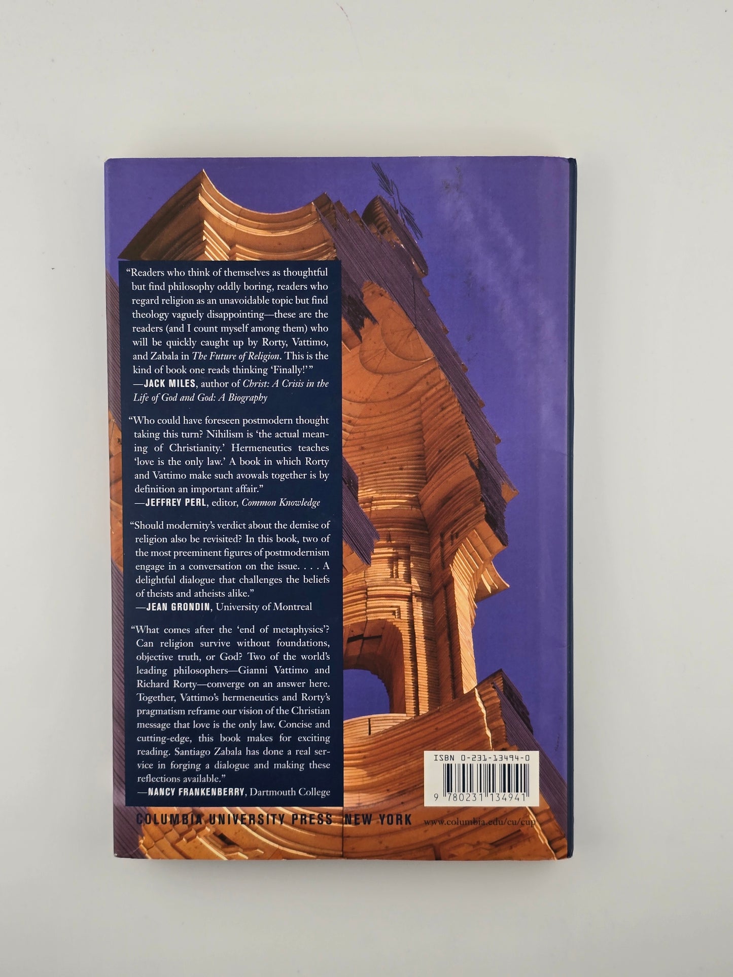 The Future of Religion by Gianni Vattimo and Richard Rorty