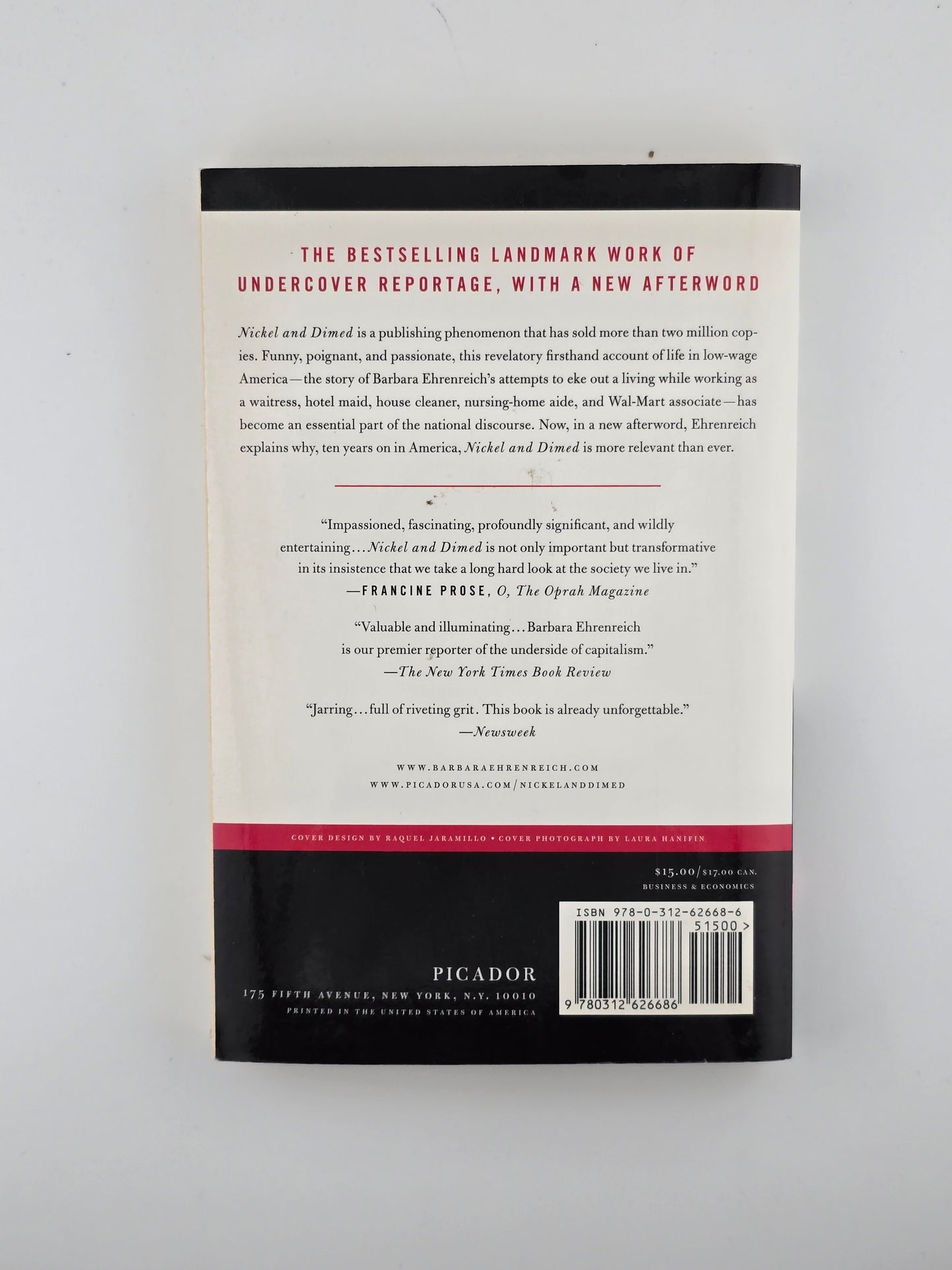 Nickel and Dimed by Barbara Ehrenreich