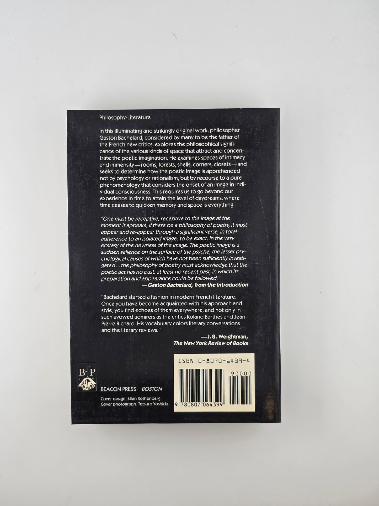 The Poetics of Space by Gaston Bachelard