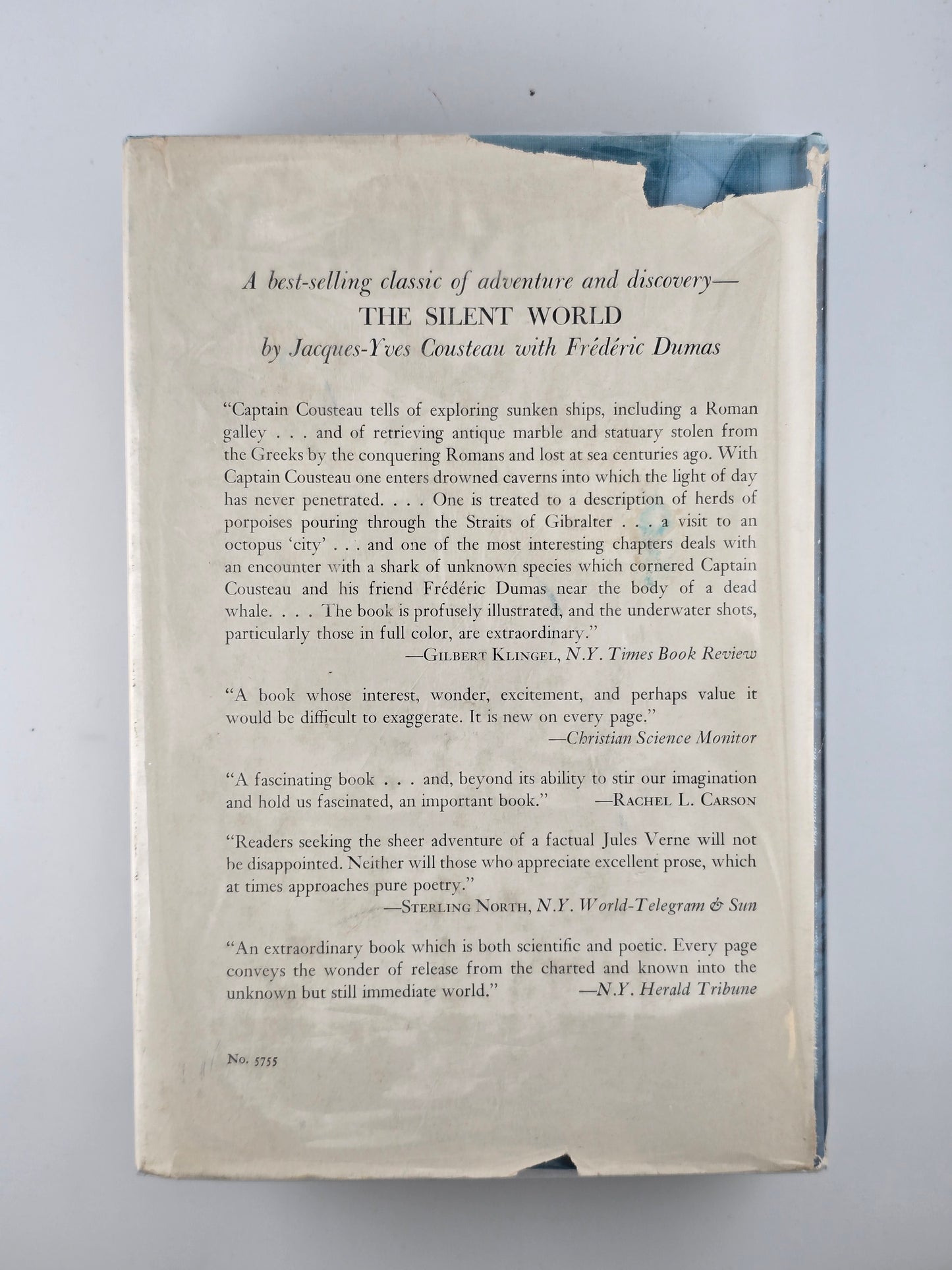 Captain Cousteau's Underwater Treasury ed. by Jacques-Yves Cousteau and James Dugan