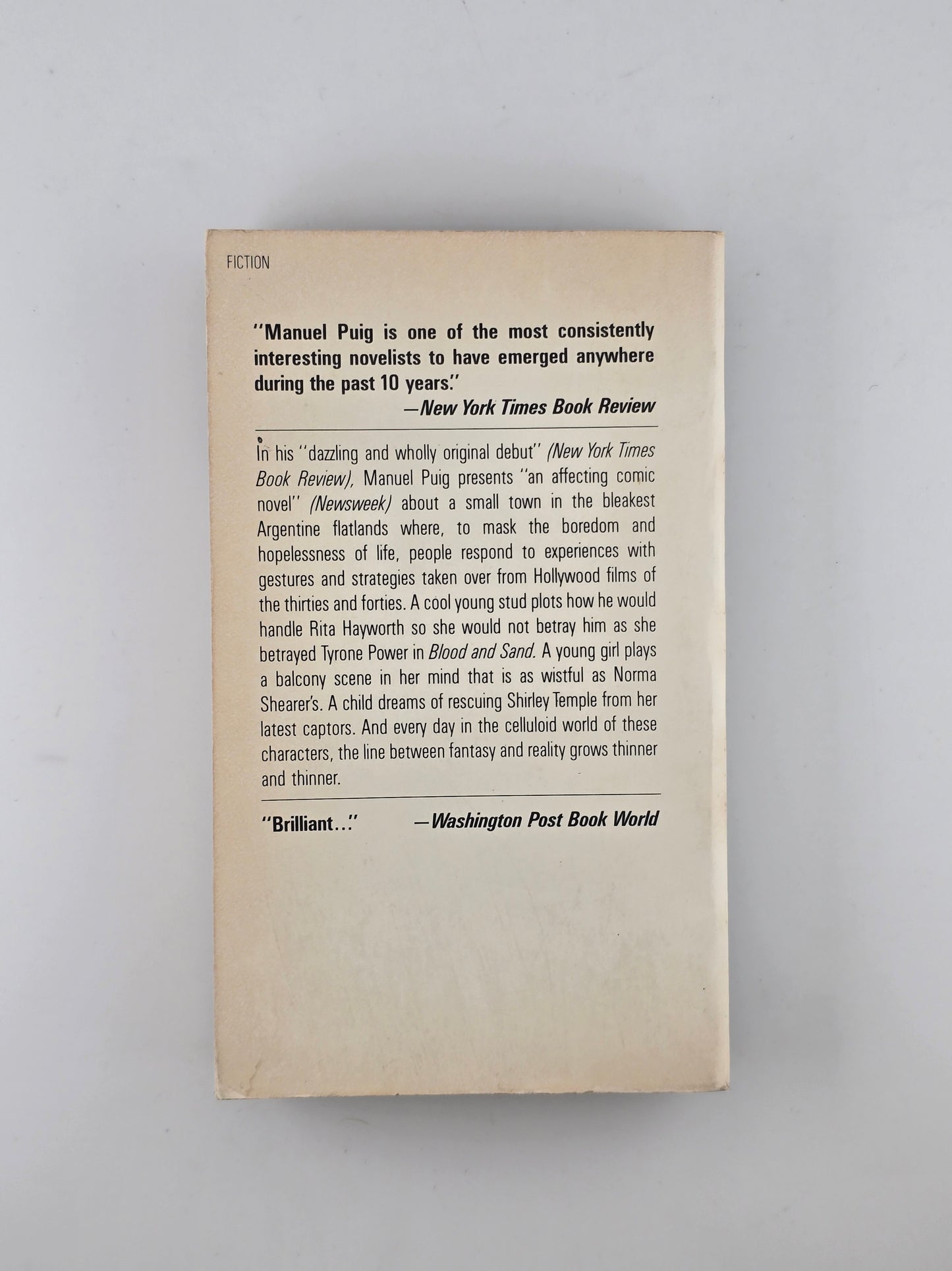 Betrayed by Rita Hayworth by Manuel Puig