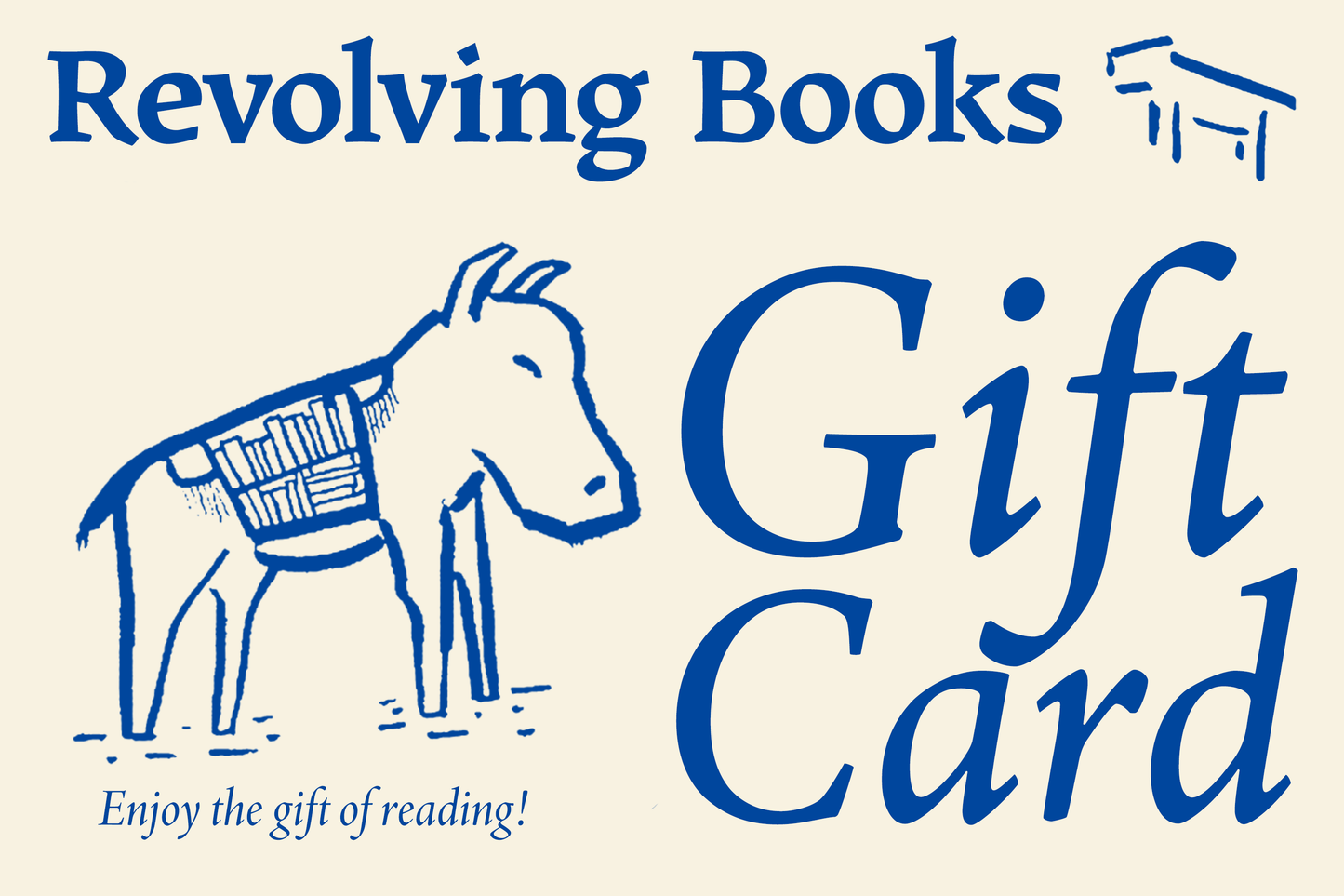 Revolving Books Gift Card