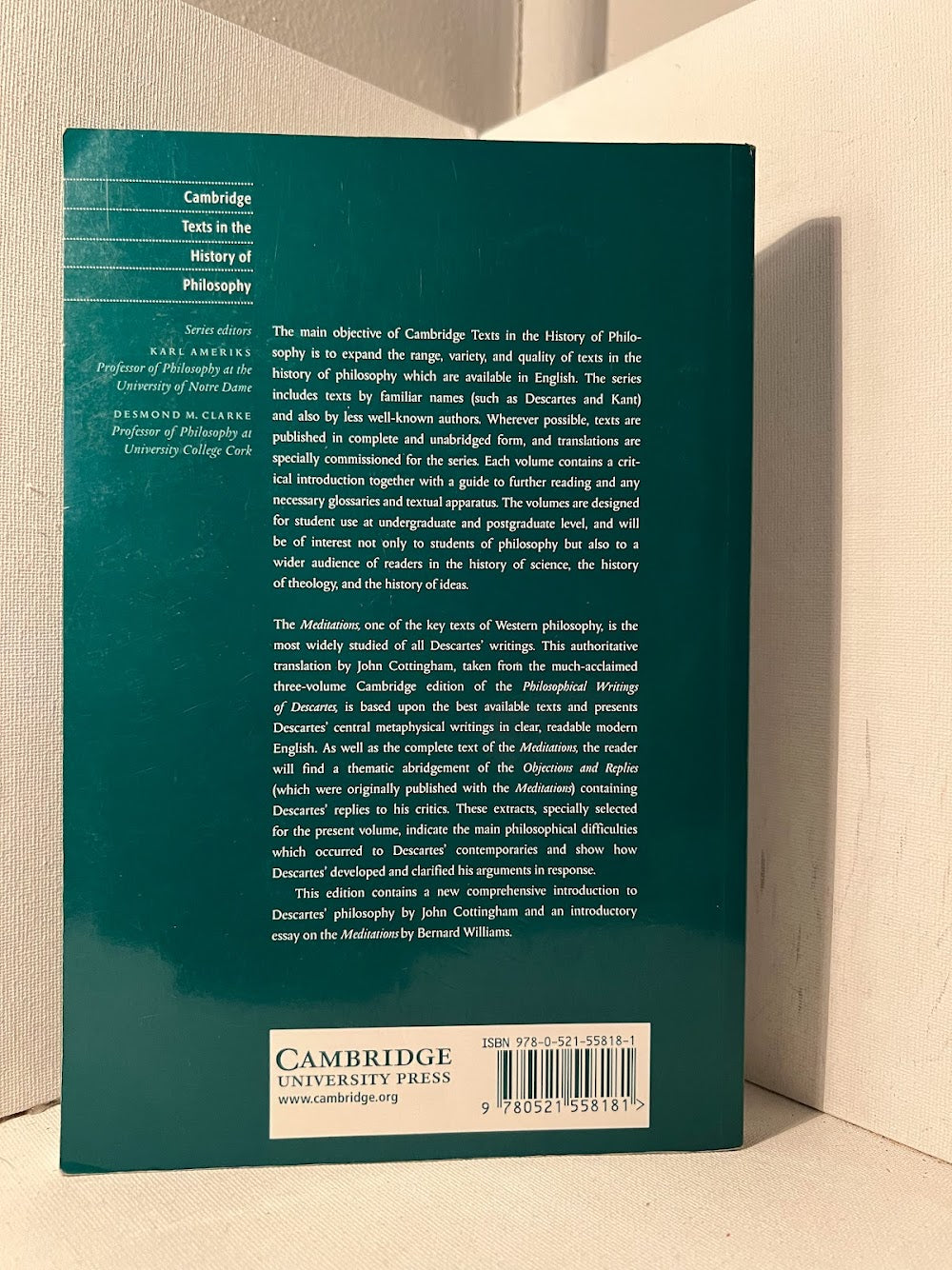 Meditations on First Philosophy by Rene Descartes