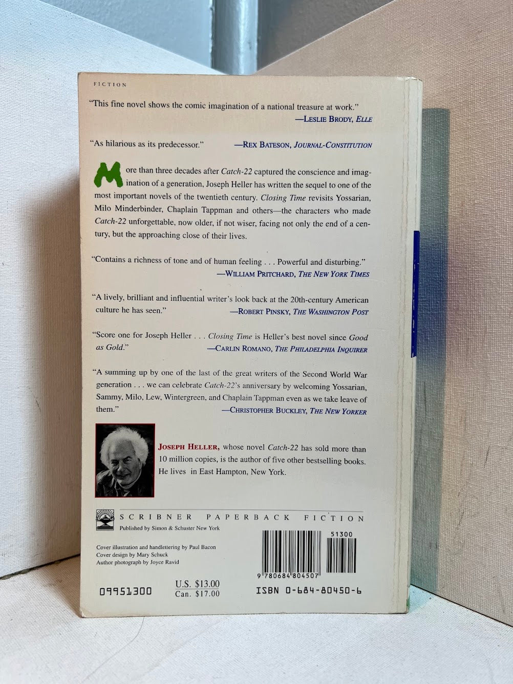 Closing Time by Joseph Heller