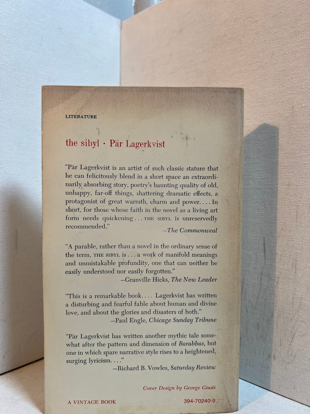 The Sibyl by Par Lagerkvist
