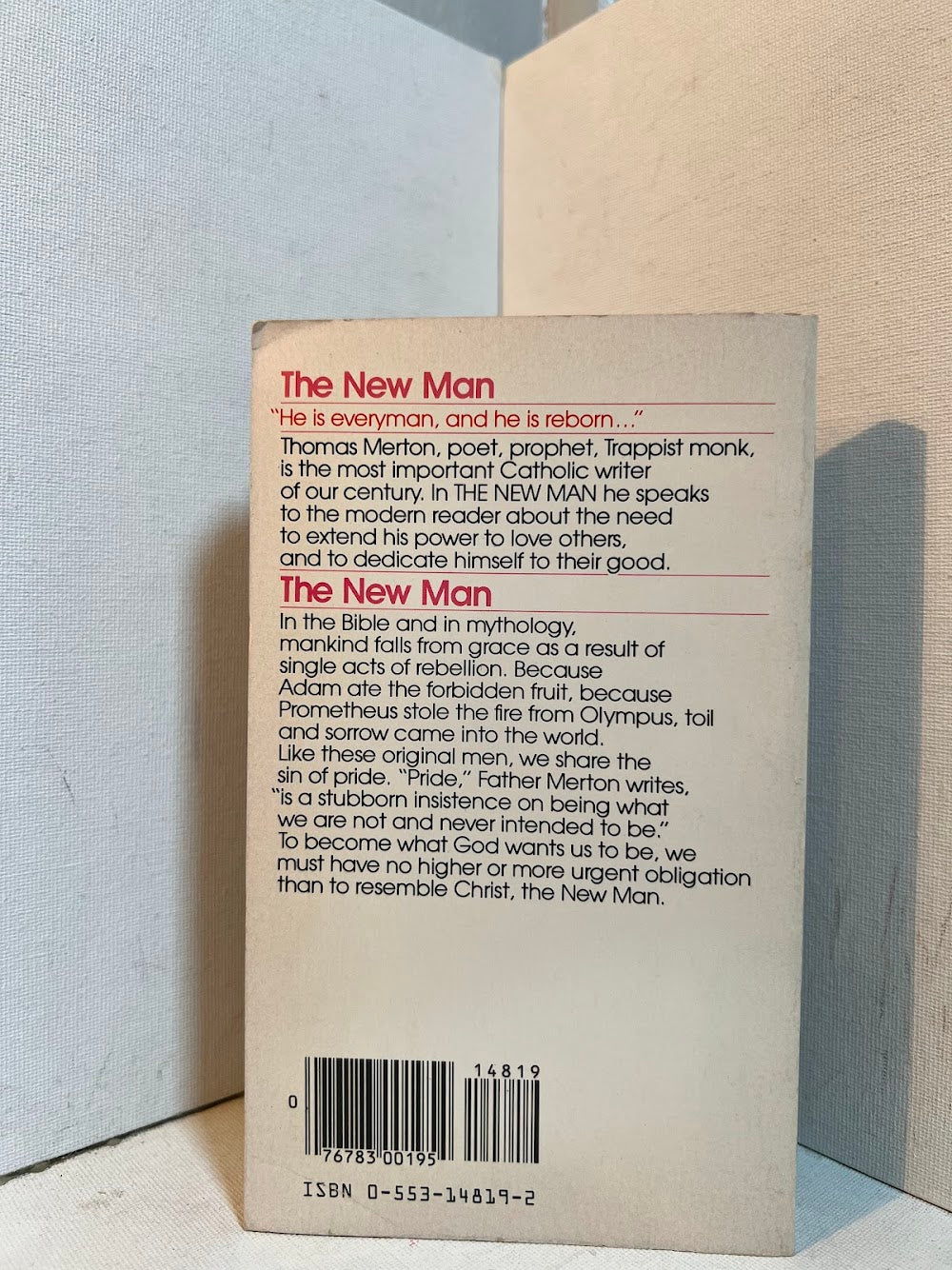 The New Man by Thomas Merton