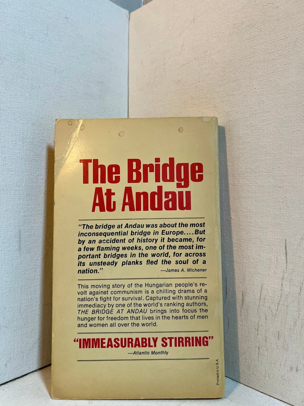 The Bridge at Andau by James Michener