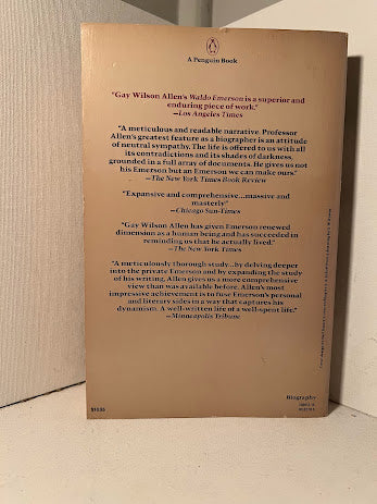 Waldo Emerson by Gay Wilson Allen