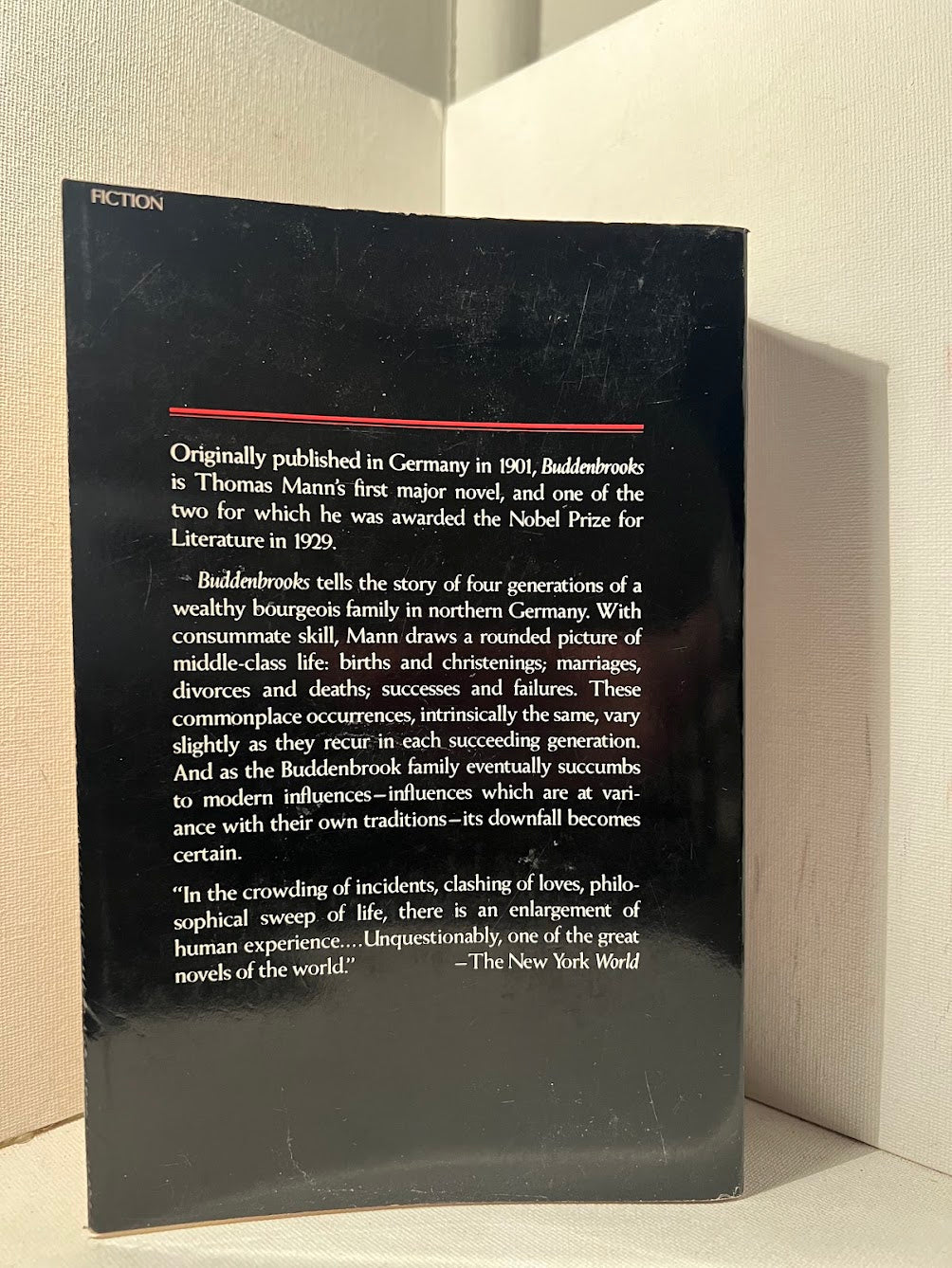 Buddenbrooks by Thomas Mann