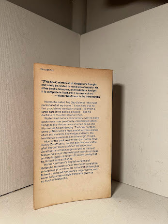 The Gay Science by Friedrich Nietzsche