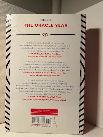 The Oracle Year by Charles Soule Signed First Edition