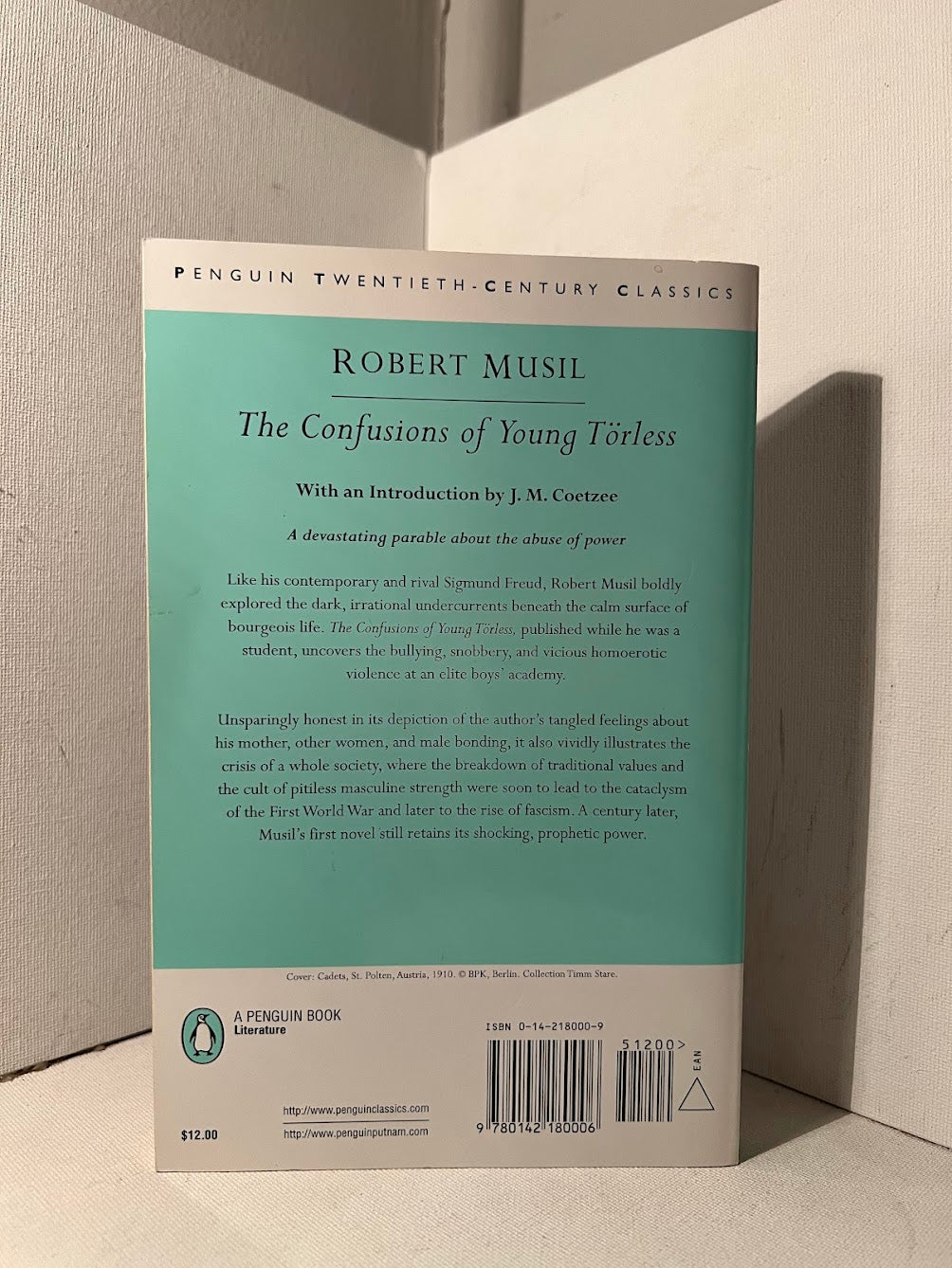 The Confusions of Young Torless by Robert Musil