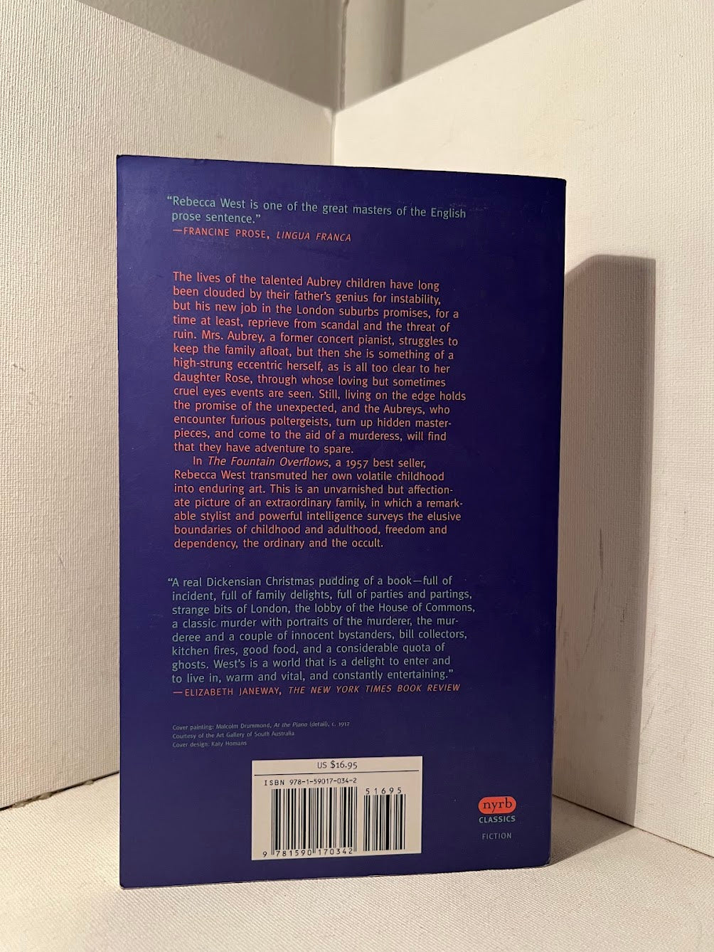 The Fountain Overflows by Rebecca West