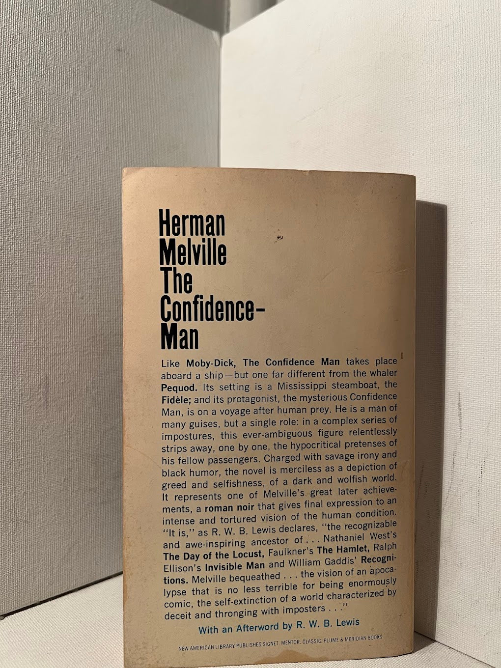 The Confidence Man by Herman Melville