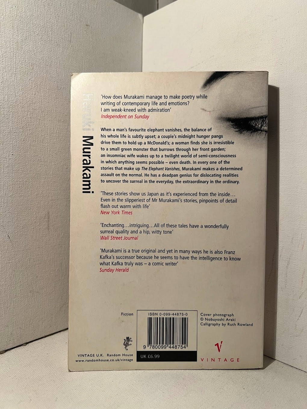 The Elephant Vanishes by Haruki Murakami