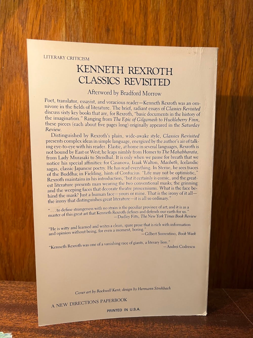 Classics Revisited by Kenneth Rexroth