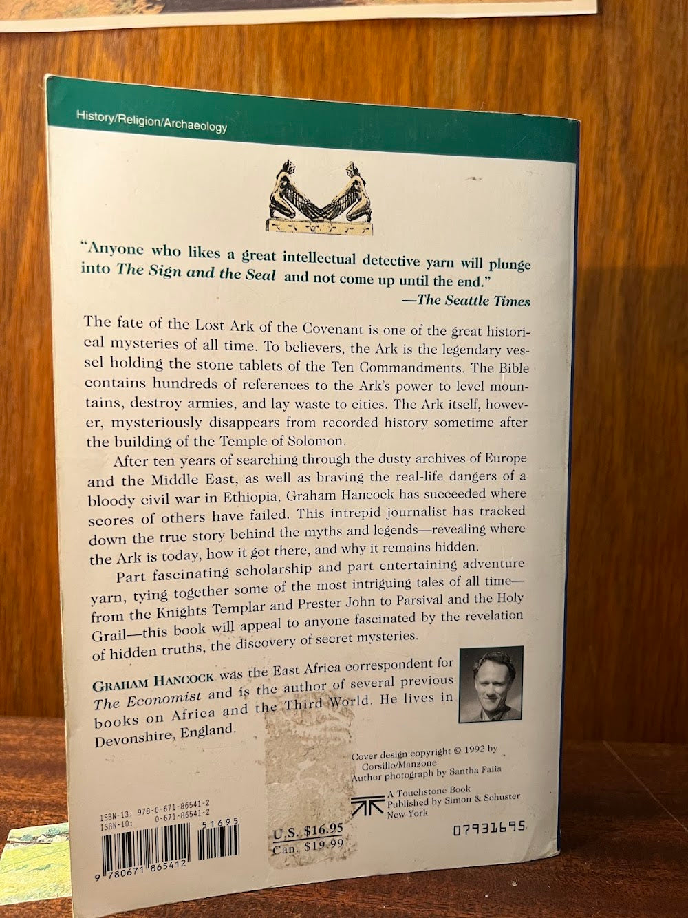 The Sign and the Seal by Graham Hancock