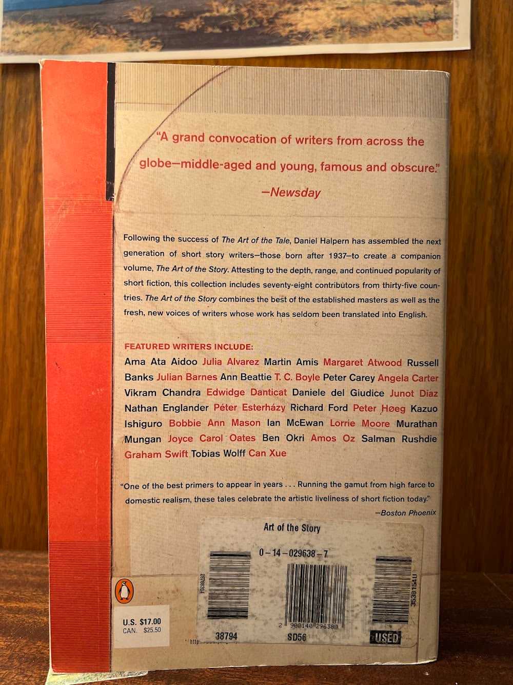 The Art of the Story - An International Anthology of Contemporary Short Stories edited by Daniel Halpern