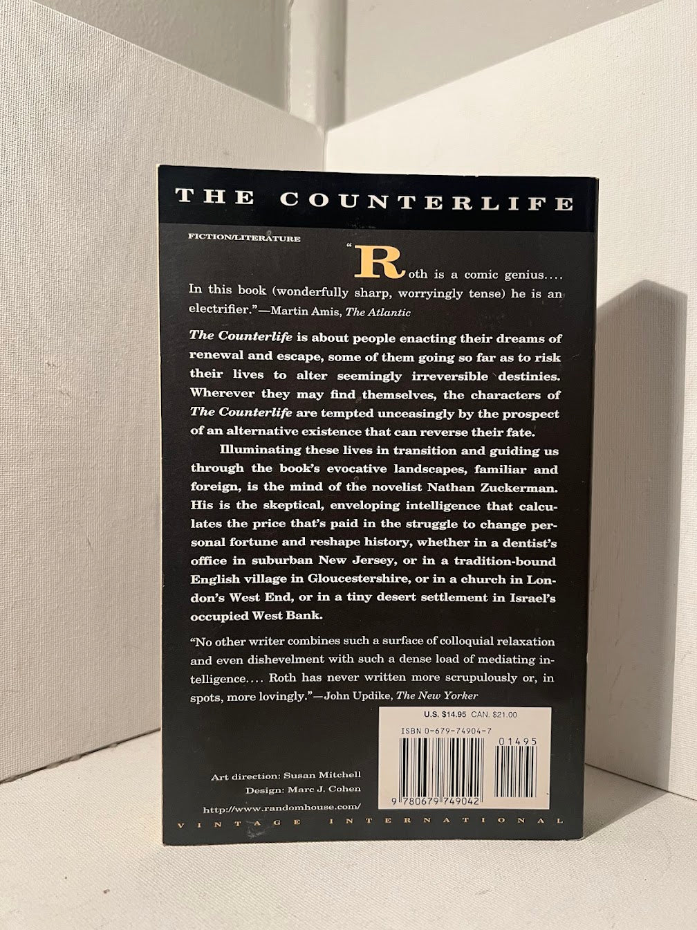 The Counterlife by Philip Roth
