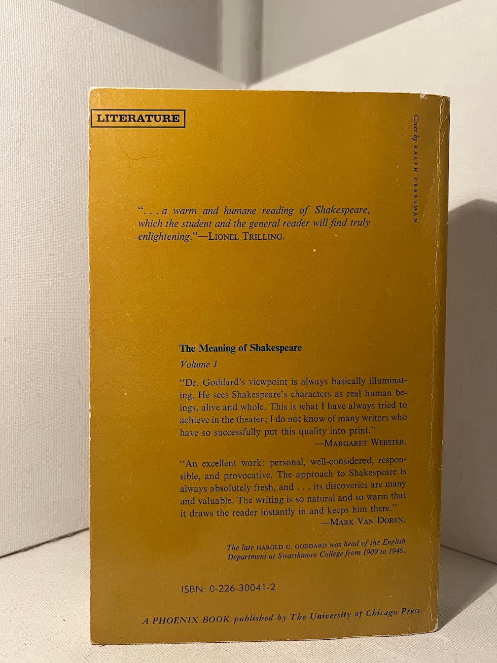 The Meaning of Shakespeare by Harold C. Goddard