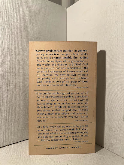 Situations by Jean Paul Sartre