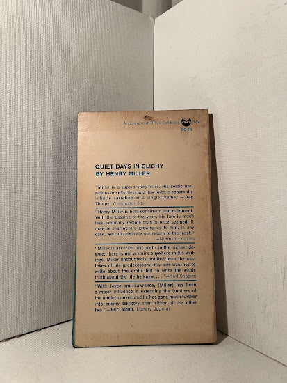 Quiet Days in Clichy by Henry Miller