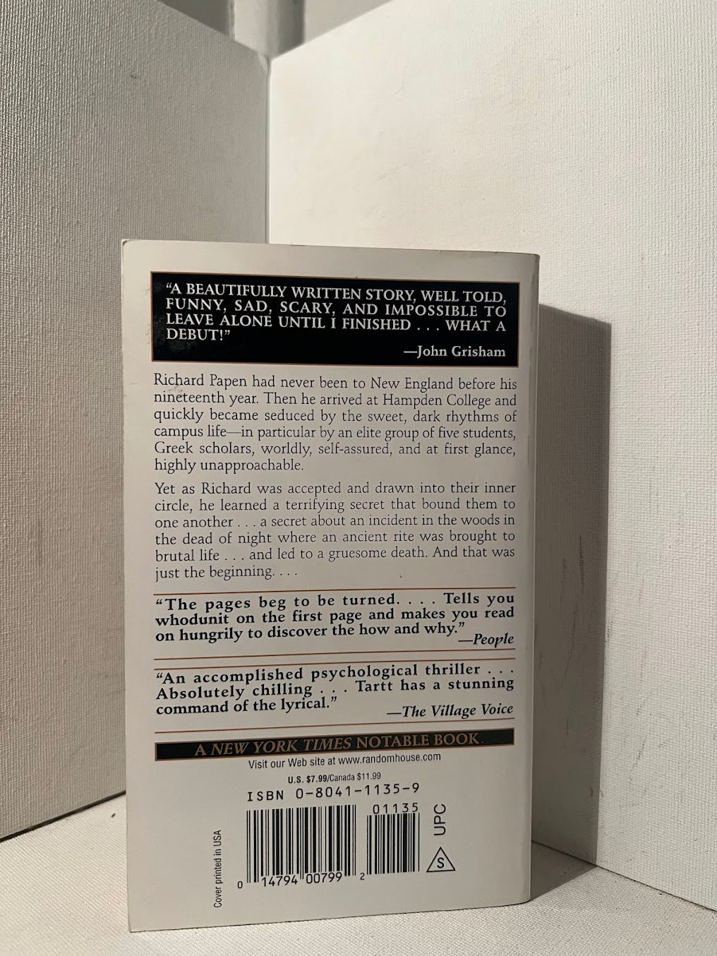 The Secret History by Donna Tartt