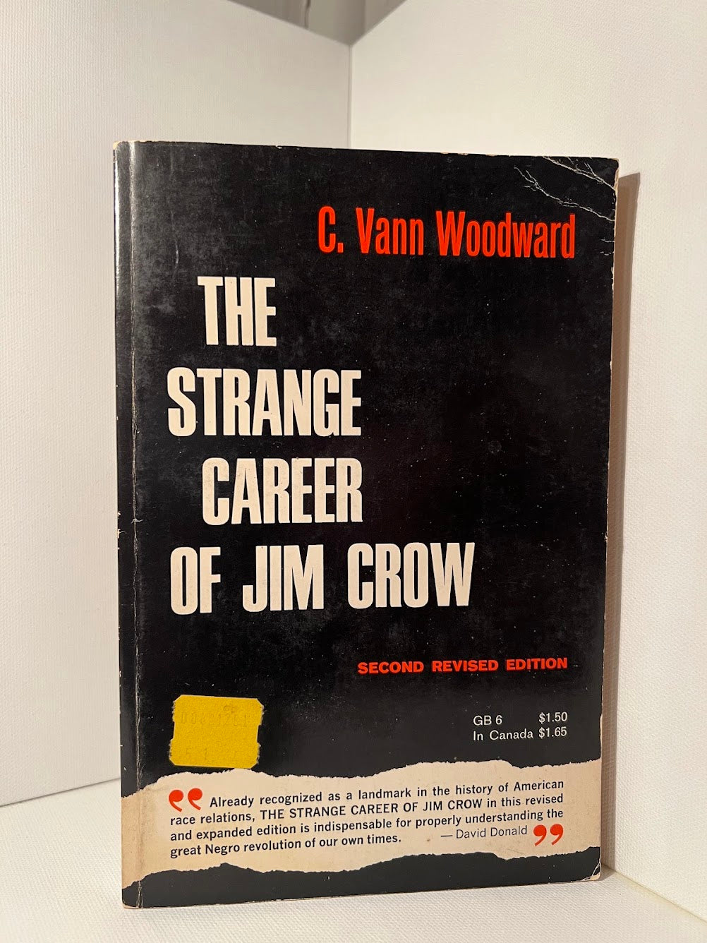 The Strange Career of Jim Crow by C. Vann Woodward – Revolving Books