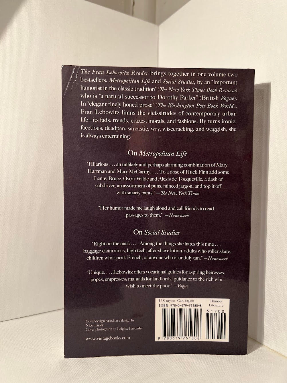 The Fran Lebowitz Reader
