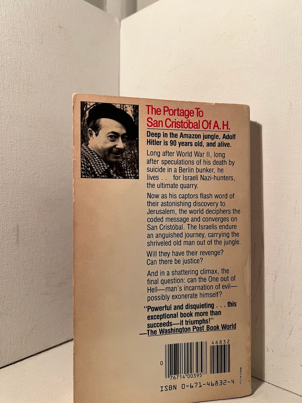 The Portage to San Cristobal of A.H. by George Steiner