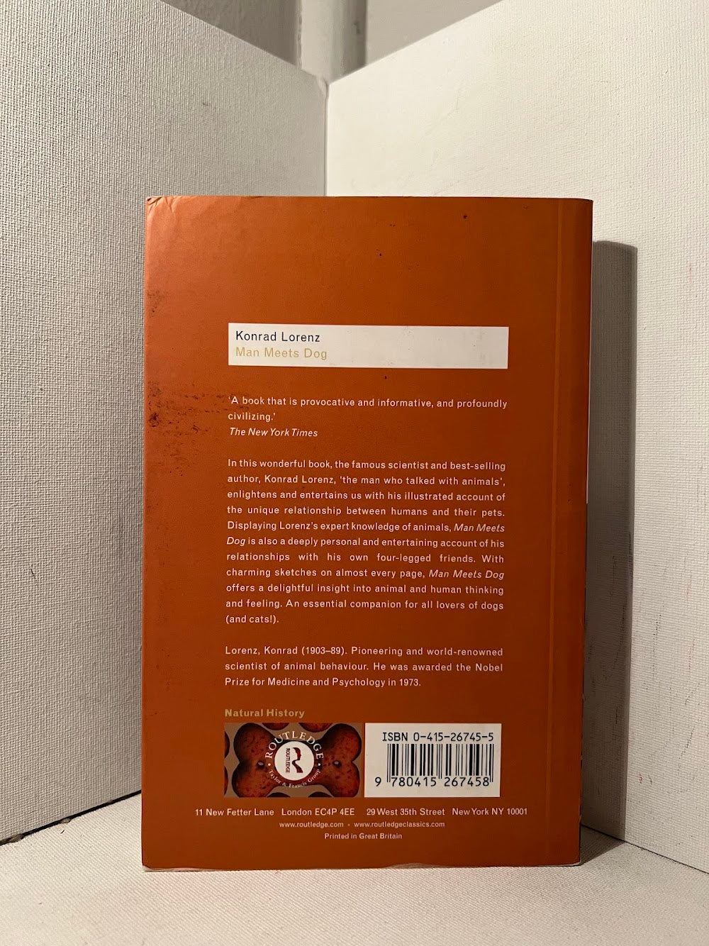 Man Meets Dog by Konrad Lorenz