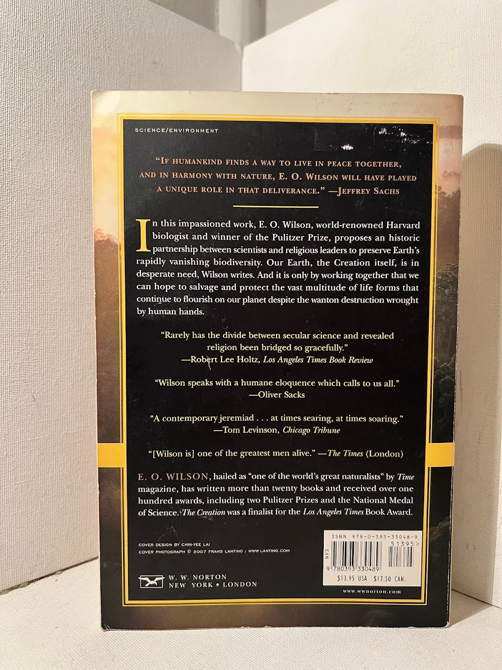 The Creation by E.O. Wilson