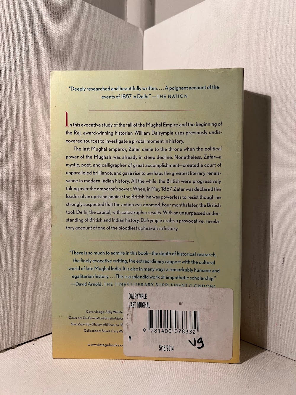 The Last Mughal by William Dalrymple