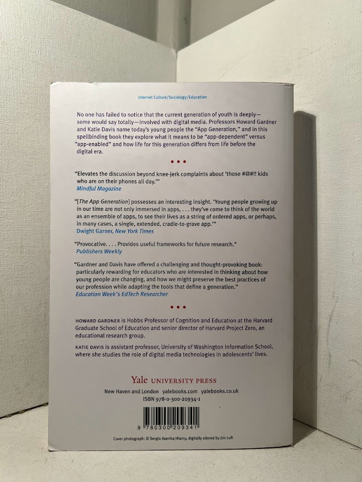 The App Generation by Howard Gardner and Katie Davis