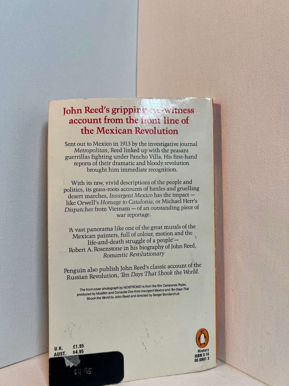 Mexico in Flames by John Reed