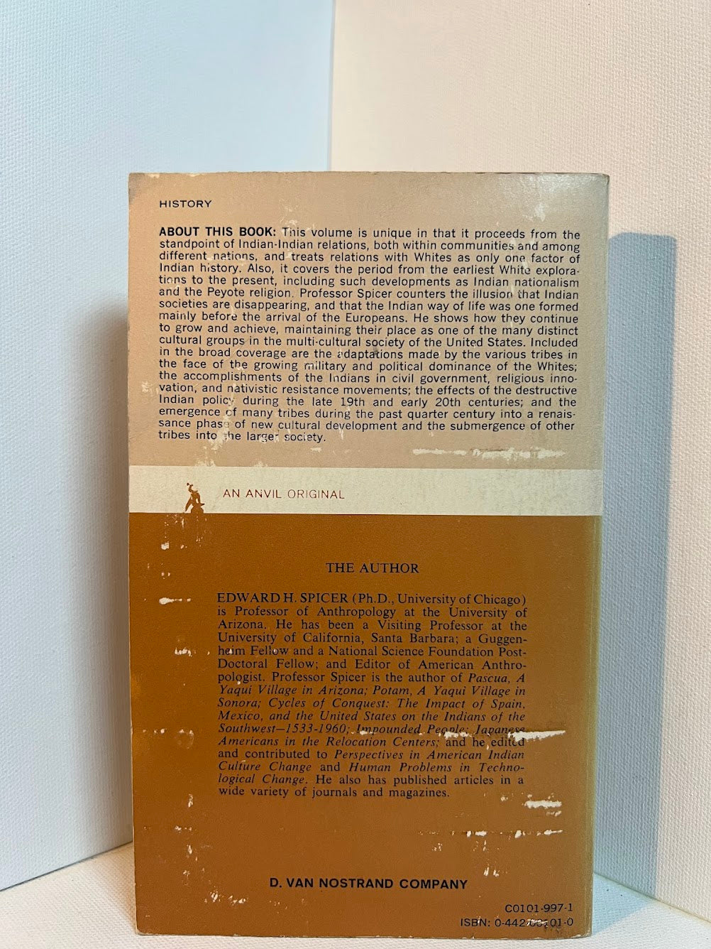 A Short History of the Indians of the United States by Edward H. Spicer