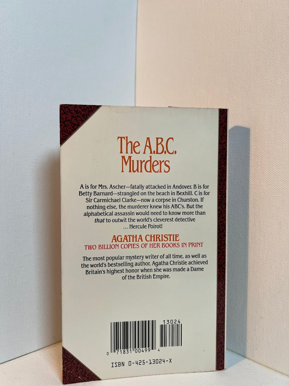 The ABC Murders by Agatha Christie