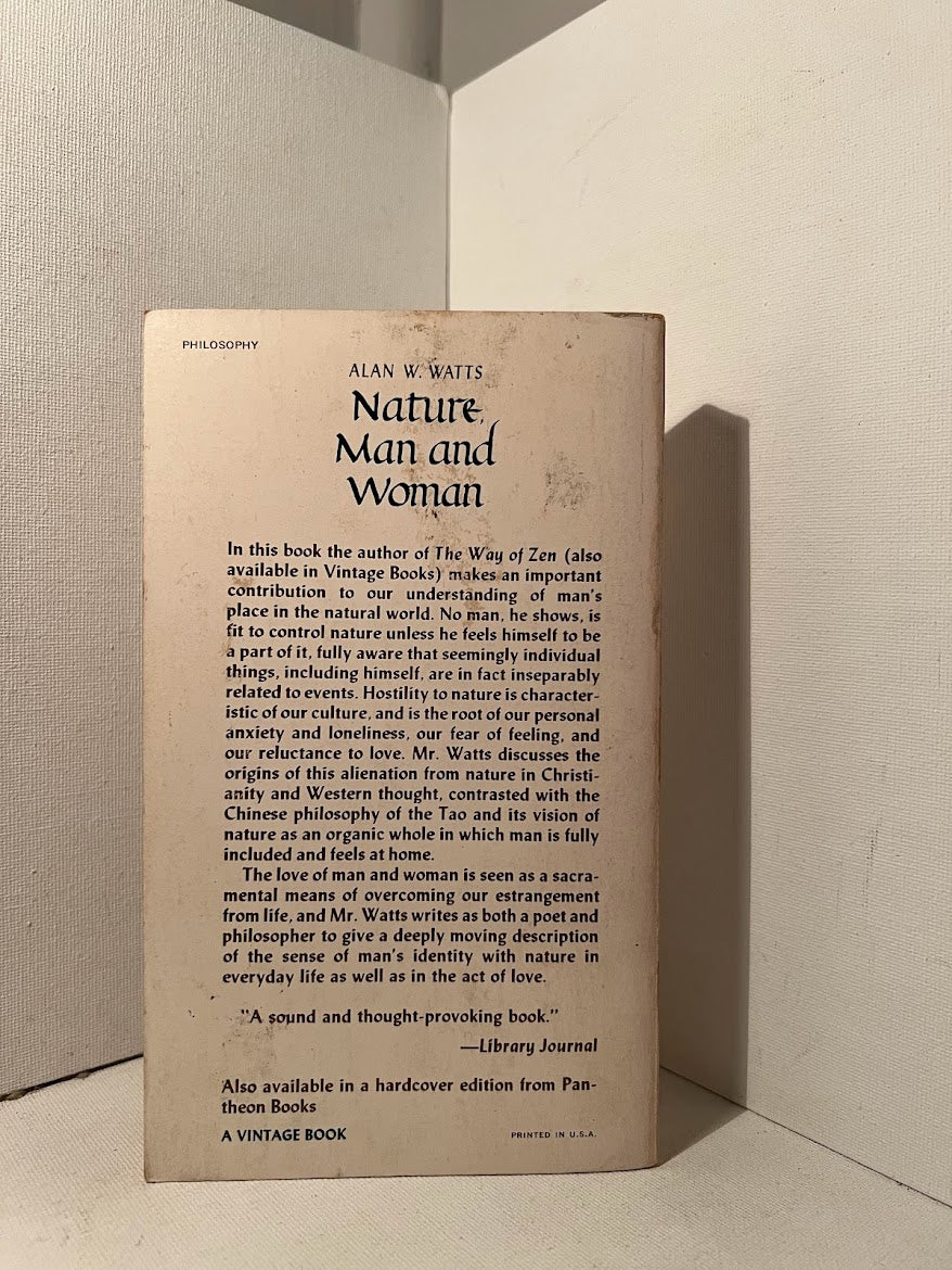 Nature, Man and Woman by Alan Watts
