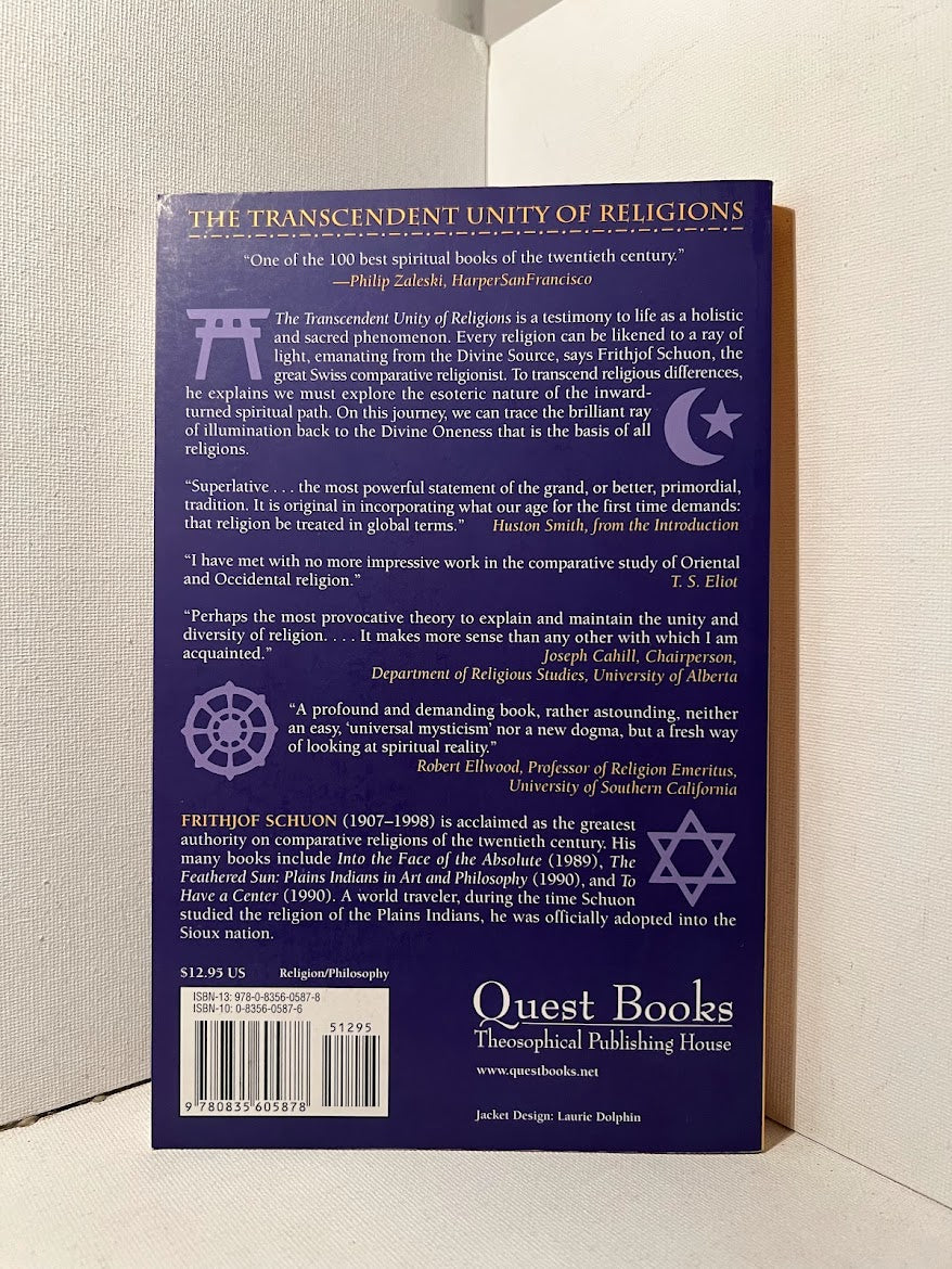 The Transcendent Unity of Religions by Frithjof Schuon