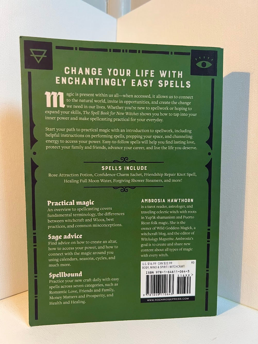 Green Witchcraft and The Spell Book for New Witches