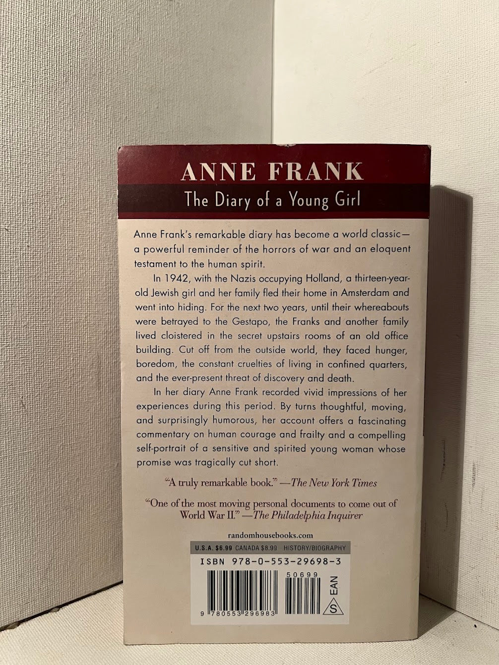 The Diary of a Young Girl by Anne Frank
