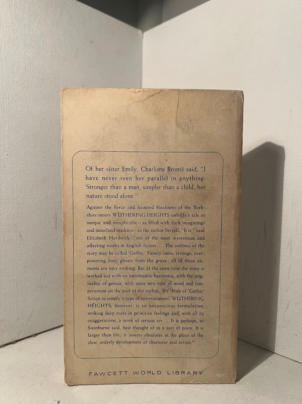 Wuthering Heights by Emily Bronte