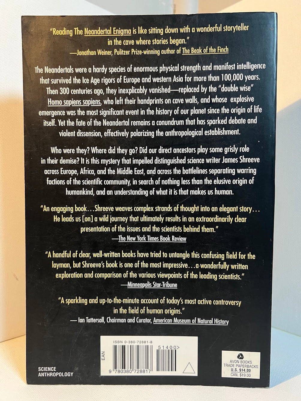 The Neandertal Enigma by James Shreeve