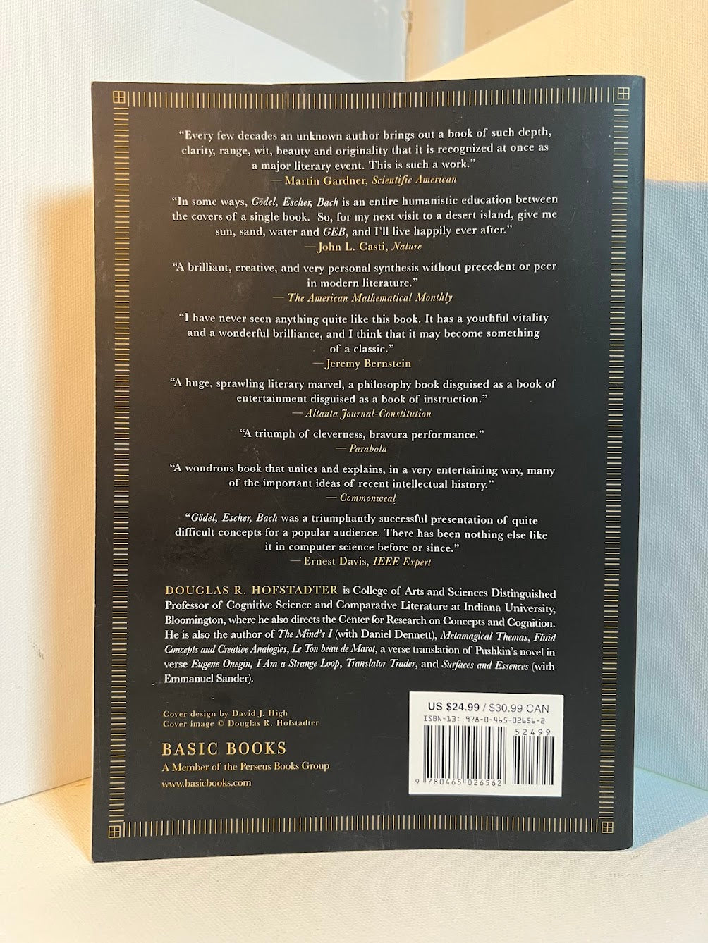 Godel, Escher, Bach by Douglas Hofstadter